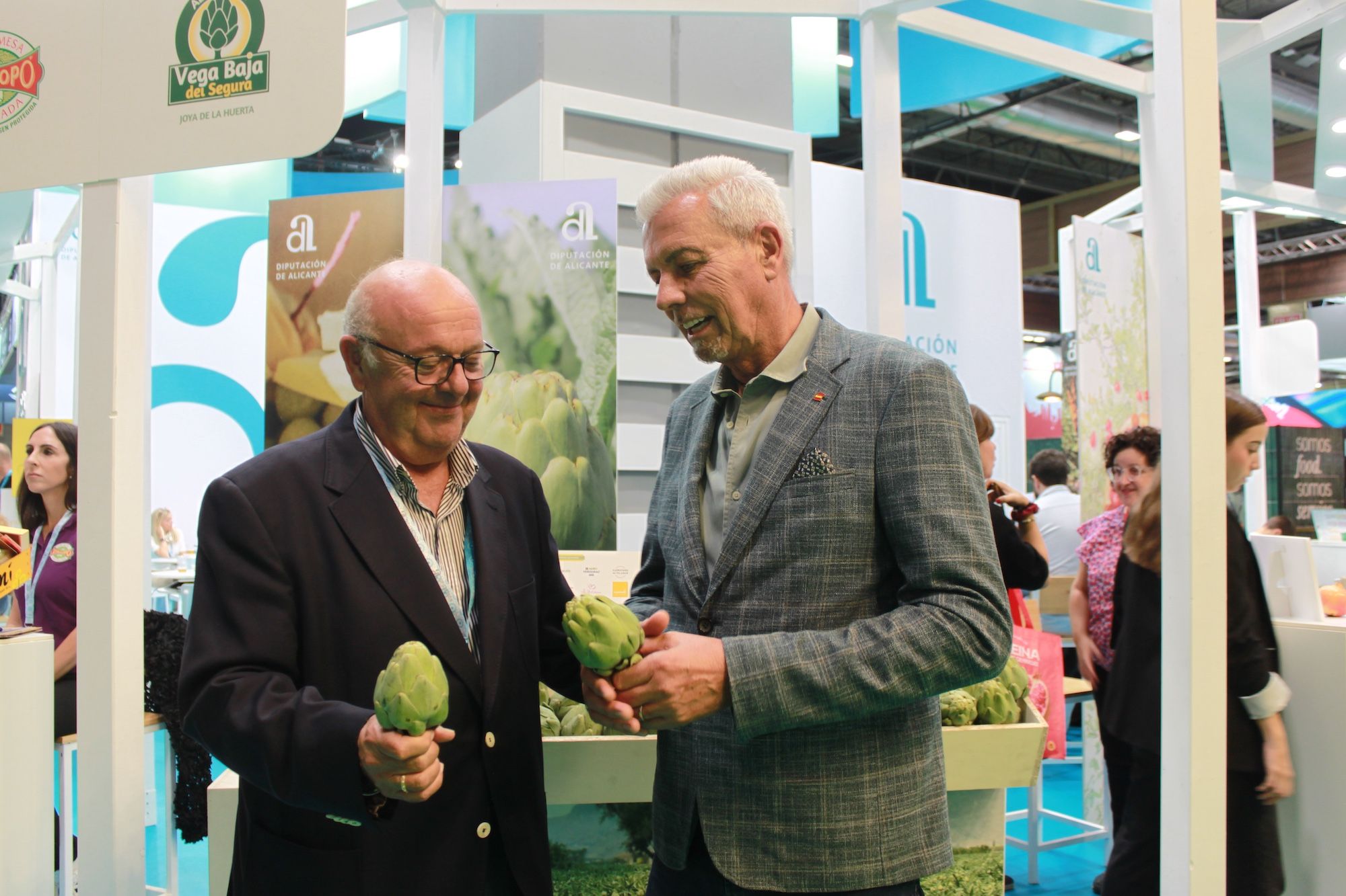 Antonio Angel y Antonio Galindo - Asociación Alcachofa de la Vega Baja