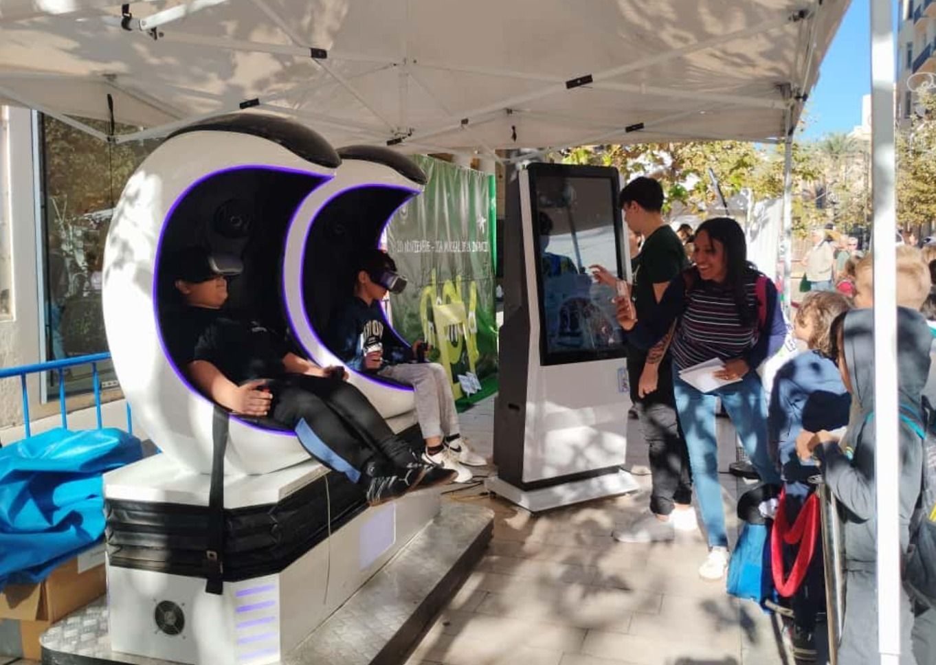 Juegos de realidad virtual en el Día de la Infancia de Alicante Juegos de realidad virtual en el Día de la Infancia de Alicante