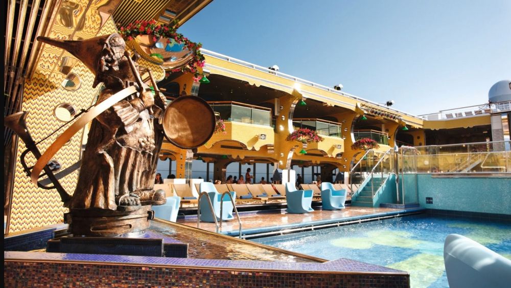 Zona interior del creuer Costa Pacífica Zona interior del creuer Costa Pacífica