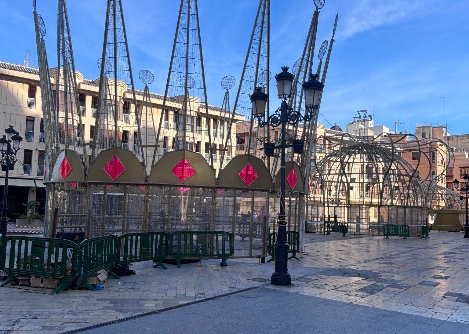 Atraccions lluminoses de Nadal a Elx