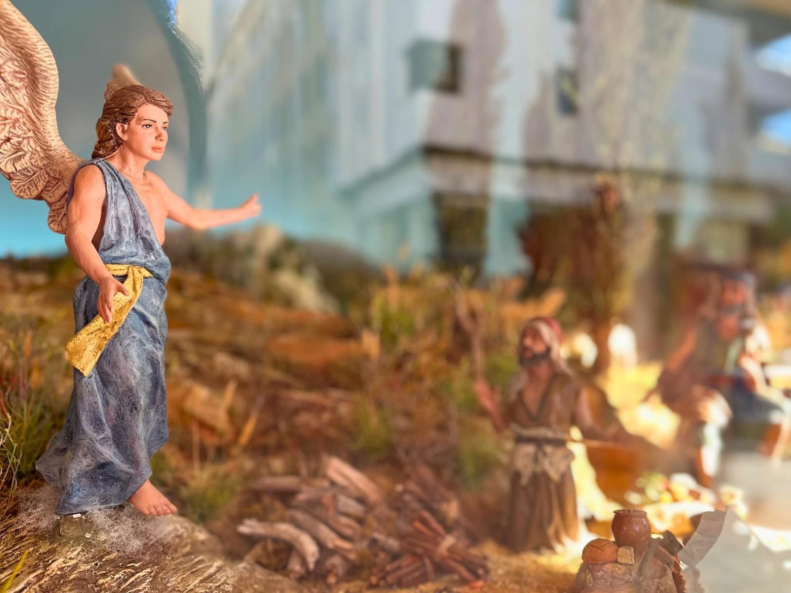 Belén Social de la plaza de la Montañeta en Alicante