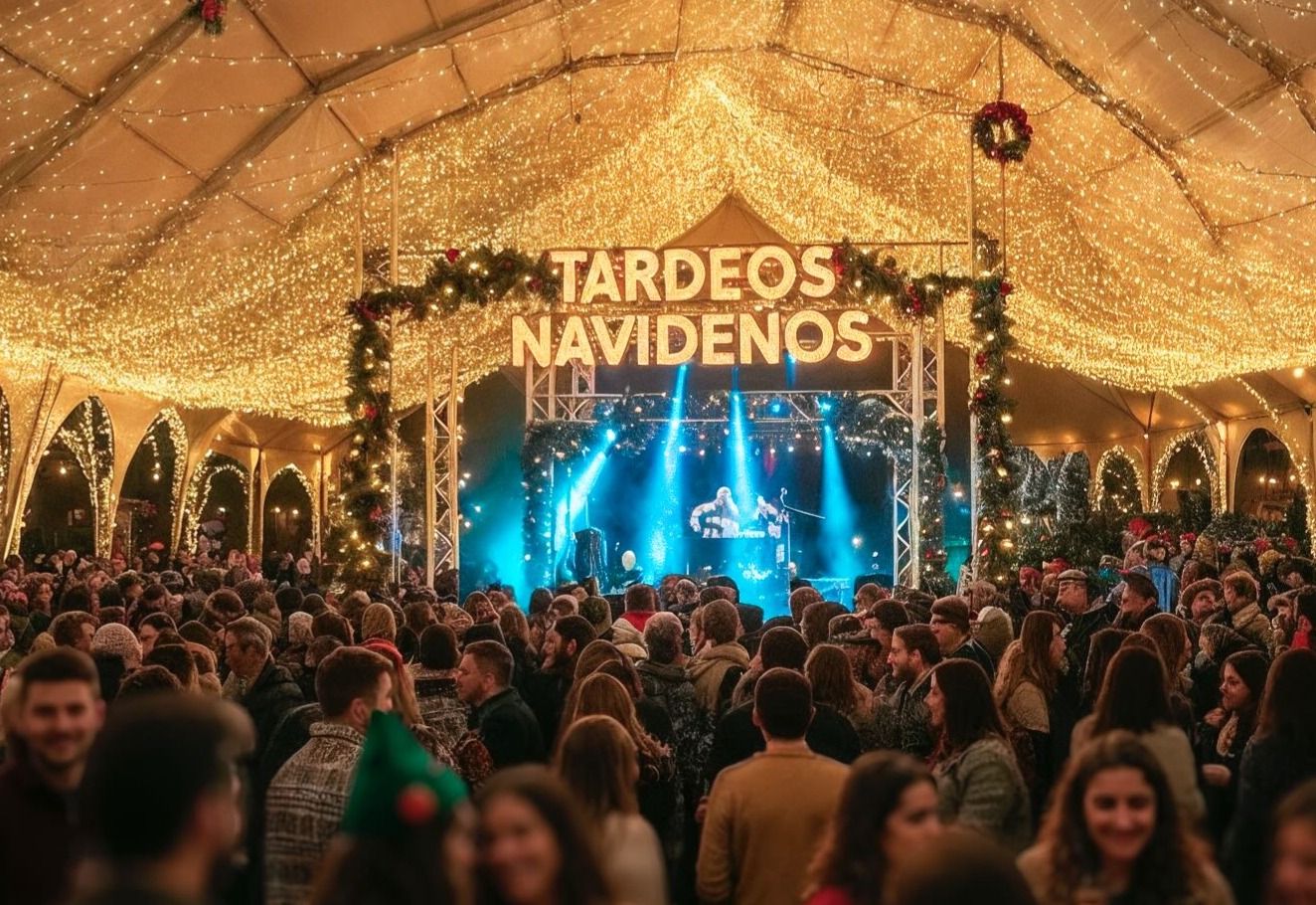 Imatge que recrea els 'Tardeos Nadalencs' de la plaça de bous d'Alacant