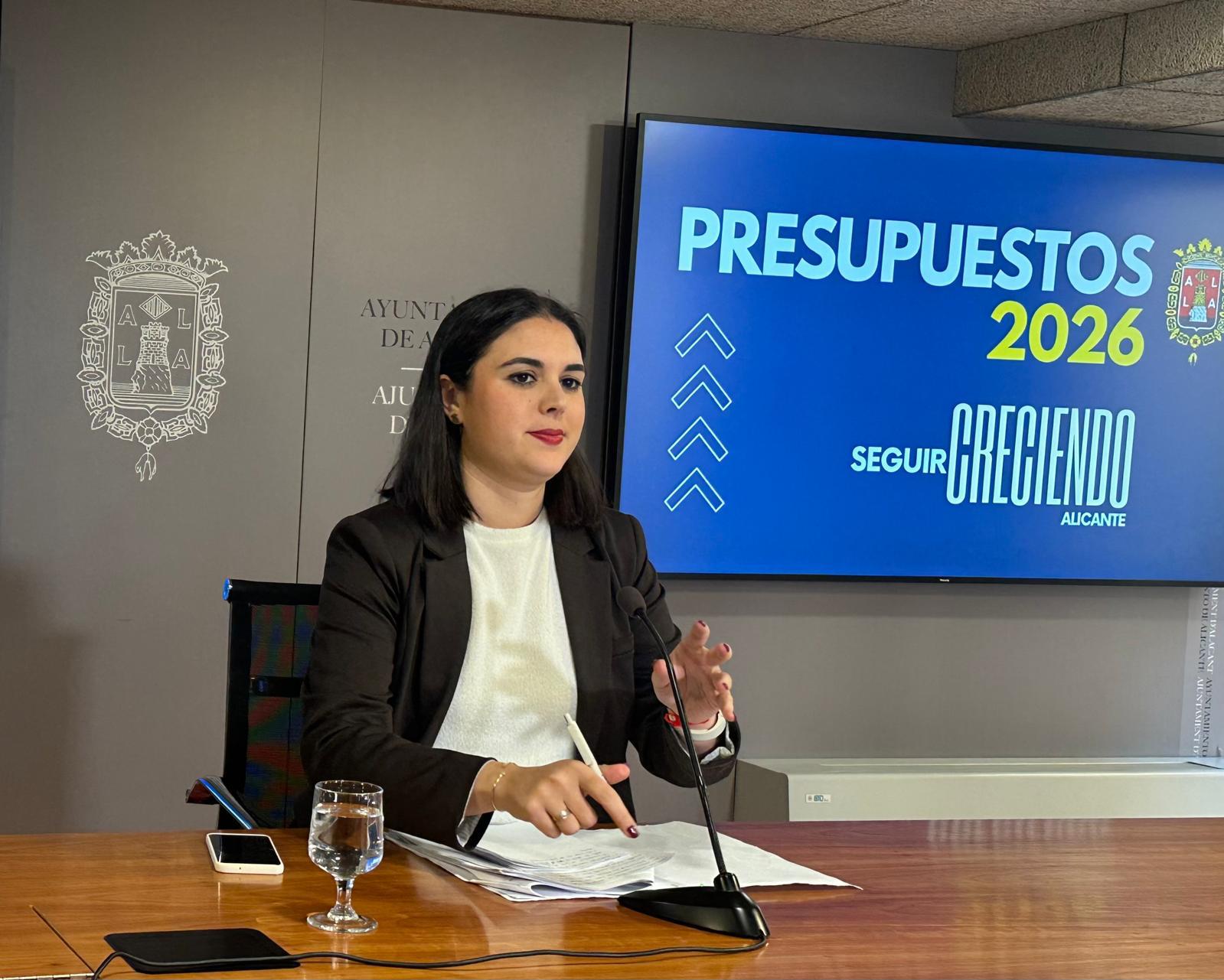 La regidora Nayma Beldjilali presenta els Pressupostos 2026