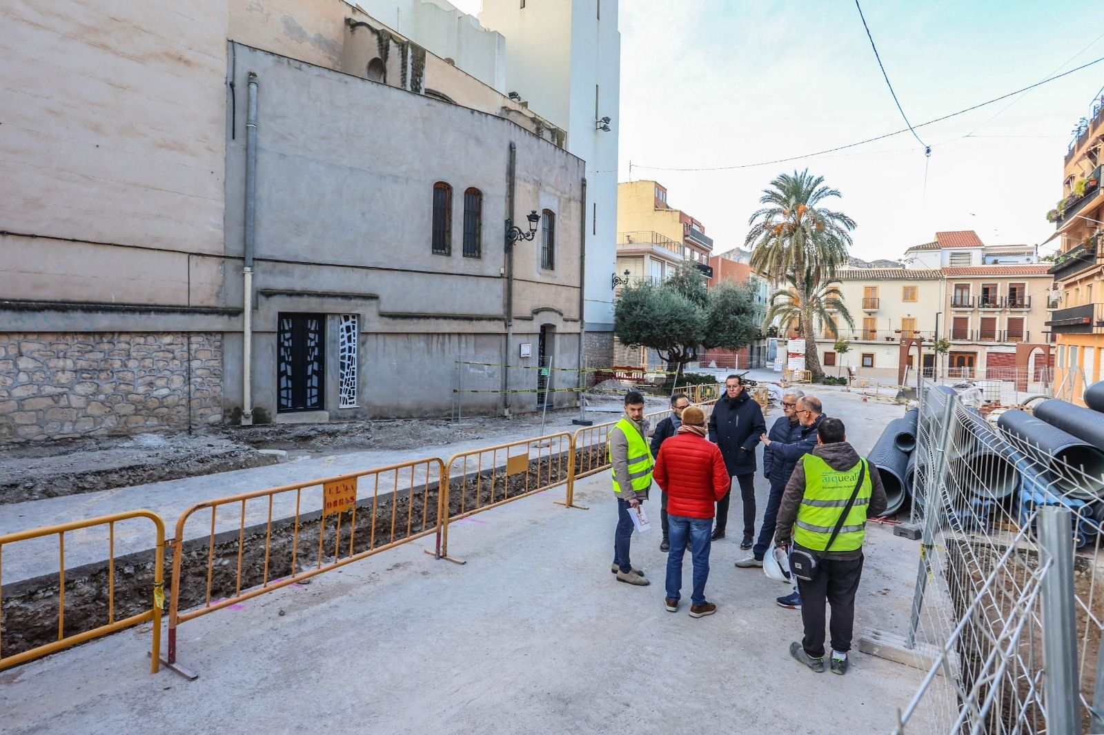 Obres al voltant de Santa Anna d'Elda