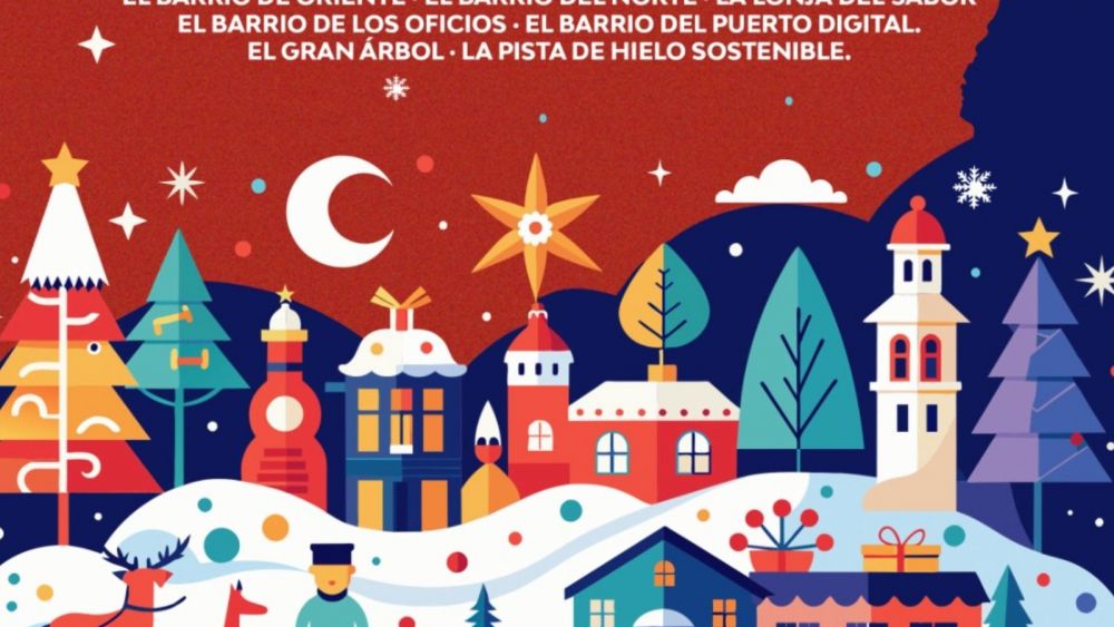 Cartel de Navalia, el pueblo navideño de El Muelle Live de Alicante Cartel de Navalia, el pueblo navideño de El Muelle Live de Alicante