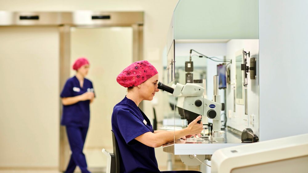 Laboratori d'embriologia en Clínica Tambre Alacant