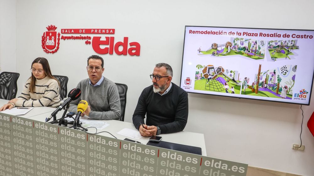 Presentació del nou espai públic d'Elda Presentació del nou espai públic d'Elda