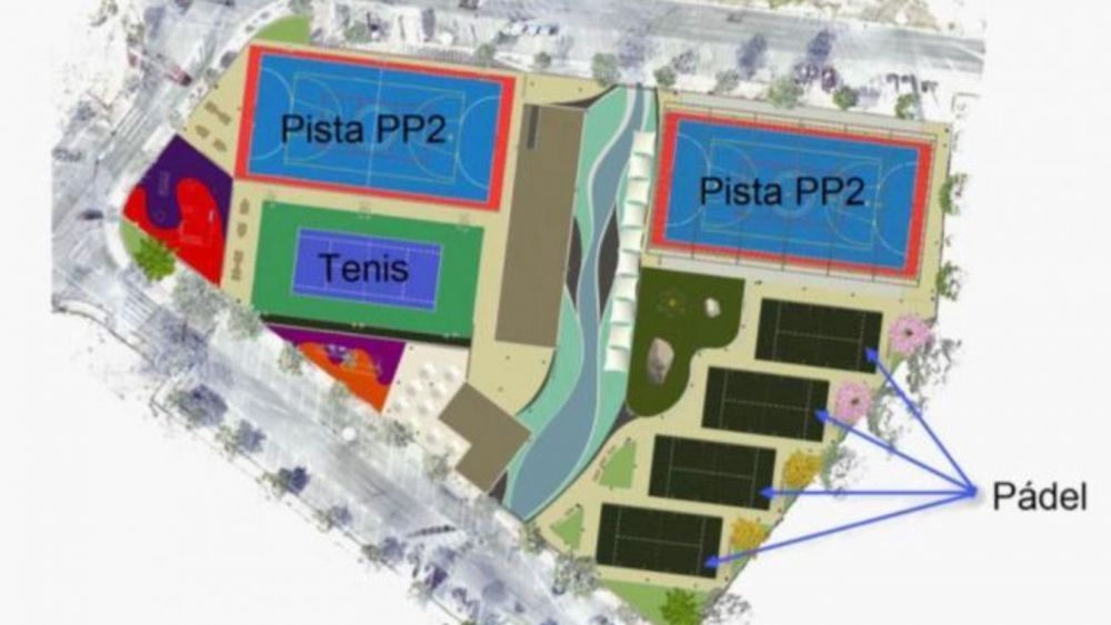 Projecte del macrocomplex esportiu a Muchavista