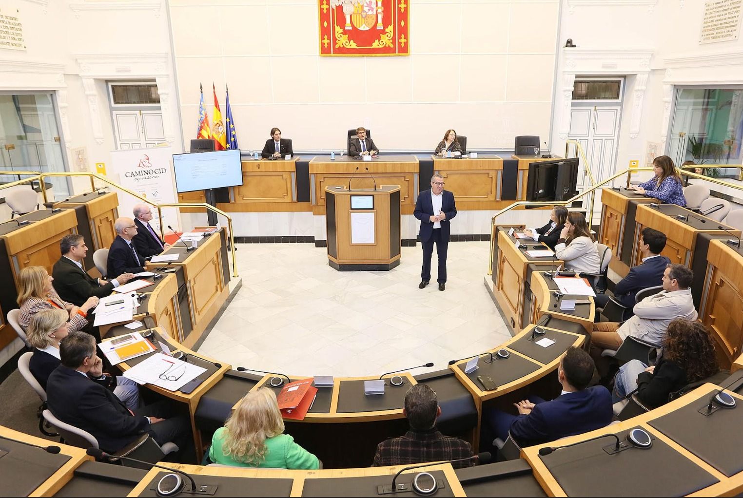 Consejo Rector del Camino del Cid en la Diputación de Alicante Consejo Rector del Camino del Cid en la Diputación de Alicante