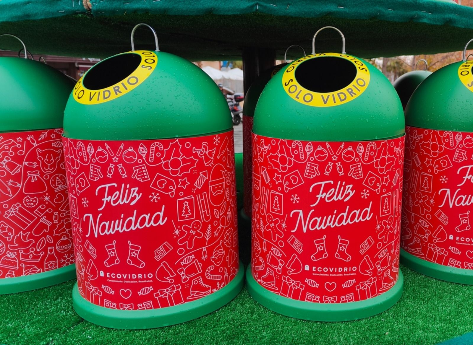 Miniglús de l'arbre nadalenc d'Ecovidre