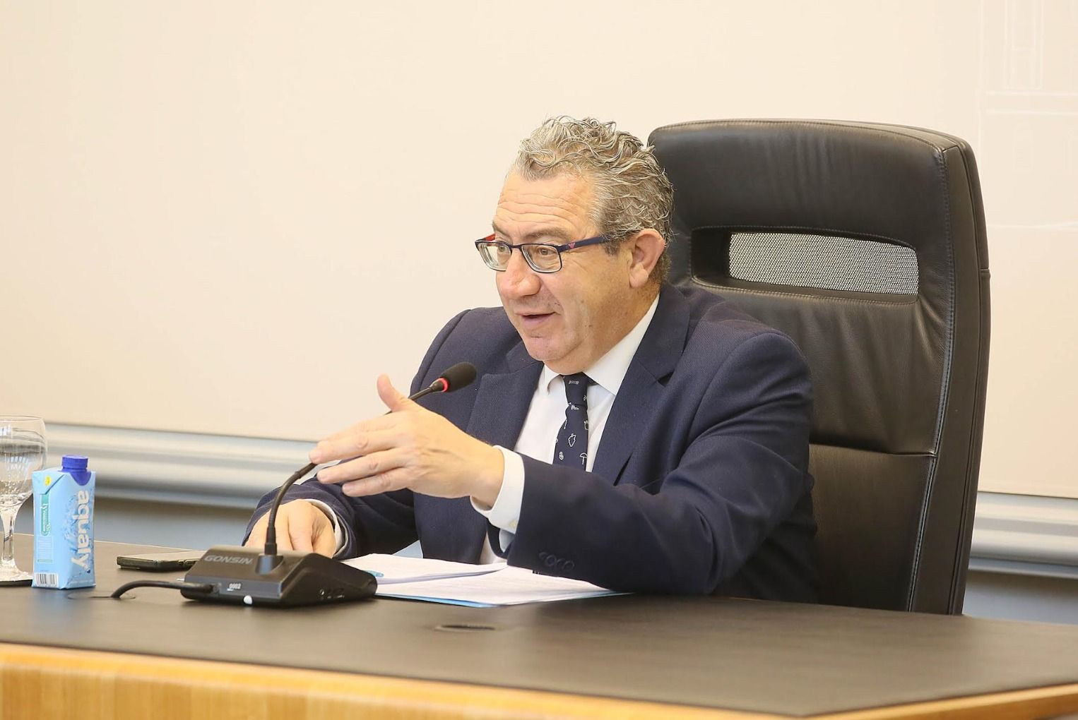 Toni Pérez intervé en el ple de la Diputació