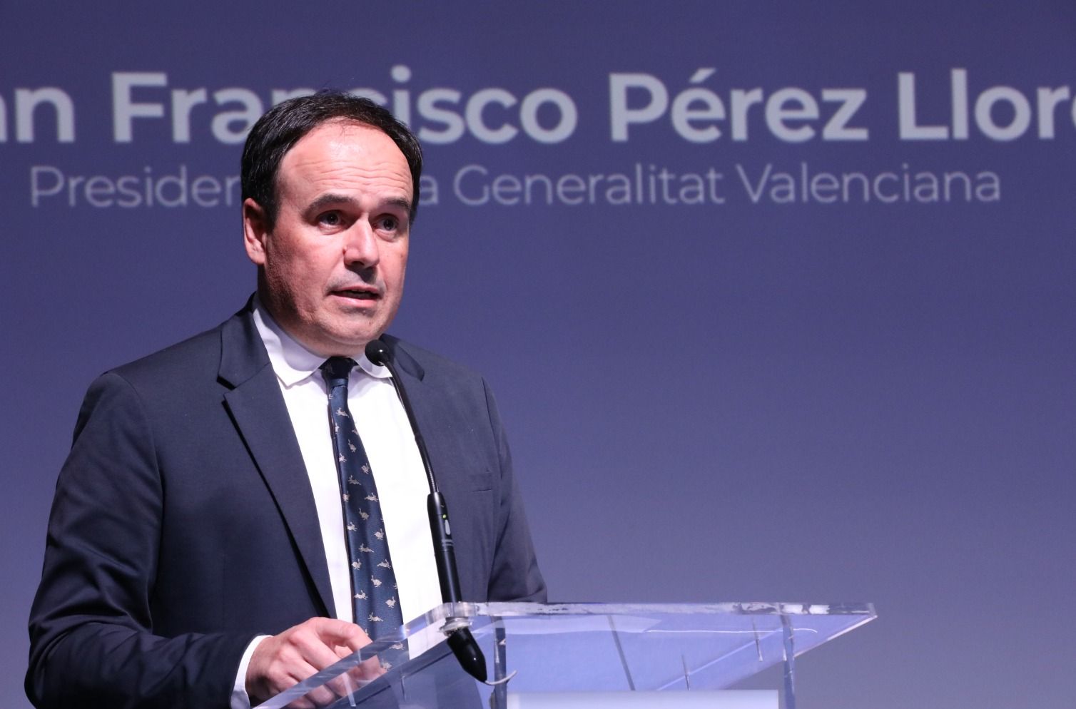 Juanfran Pérez Llorca intervé en un acte a Alacant