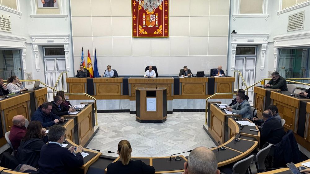 Reunió de la Junta de la Vega Baixa a la Diputació d'Alacant