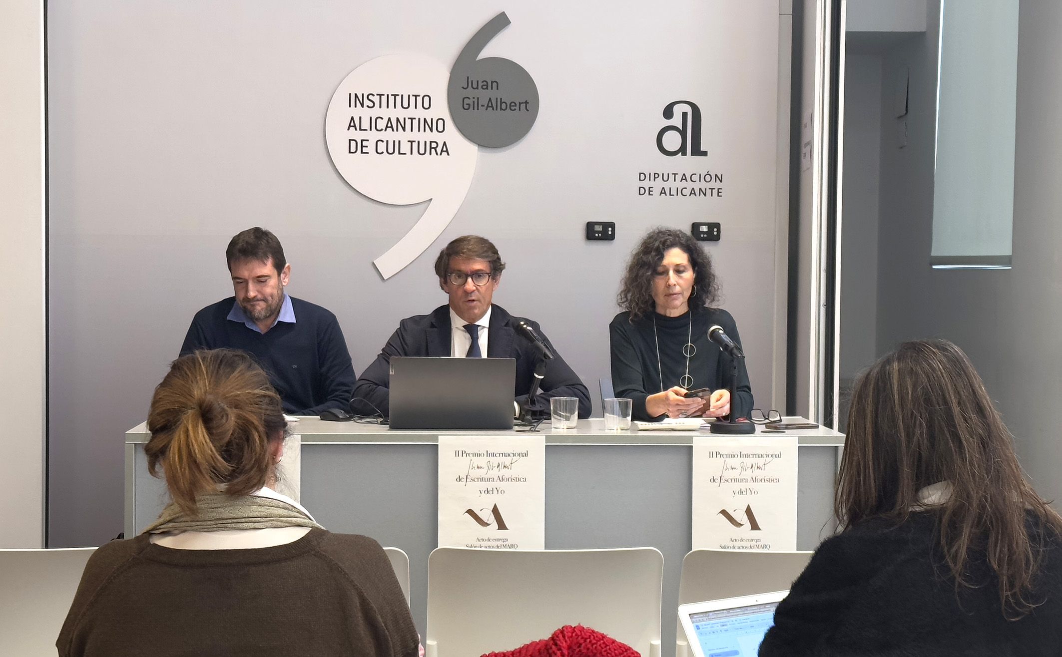 Presentació del premi d'escriptura aforística del Gil-Albert