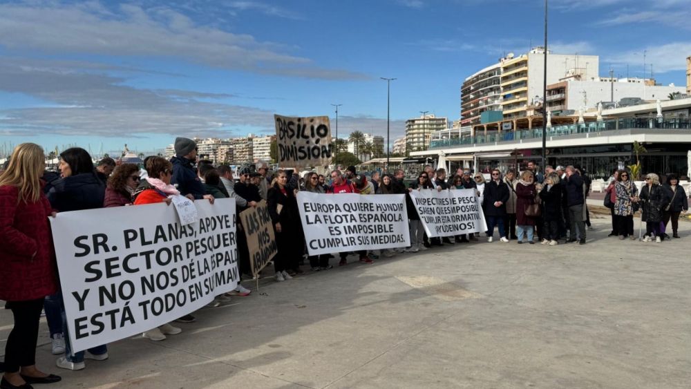 Los pescadores de Alicante se plantan