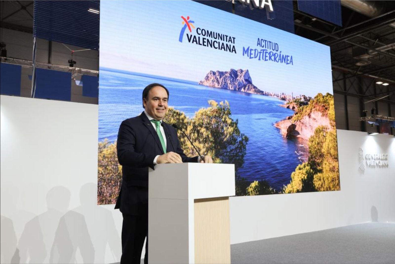 Juanfan Pérez Llorca presenta les línies d'actuació turística de la Generalitat Valenciana en Fitur 2026