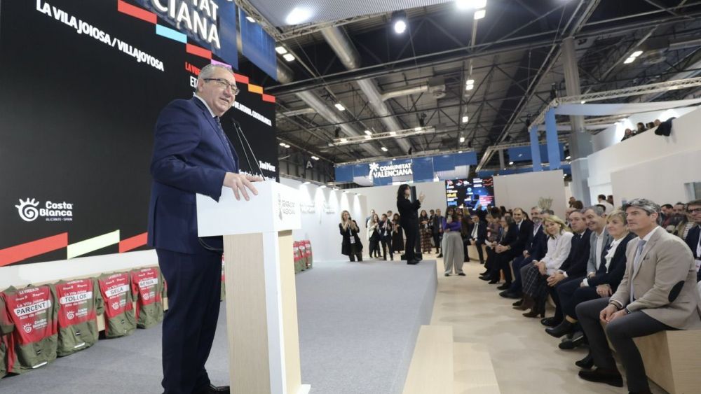 El president de la Diputació, Toni Pérez, presenta l'etapa 9 de La Vuelta 2026