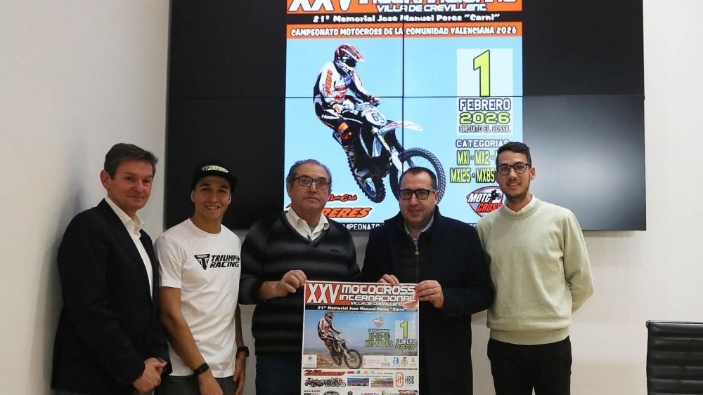Presentació del Motocròs Internacional Vila de Crevillent 2026 Presentació del Motocròs Internacional Vila de Crevillent 2026
