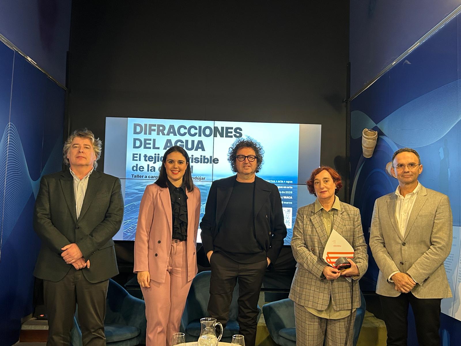 Presentación del proyecto 'Difracciones del Agua' en Alicante
