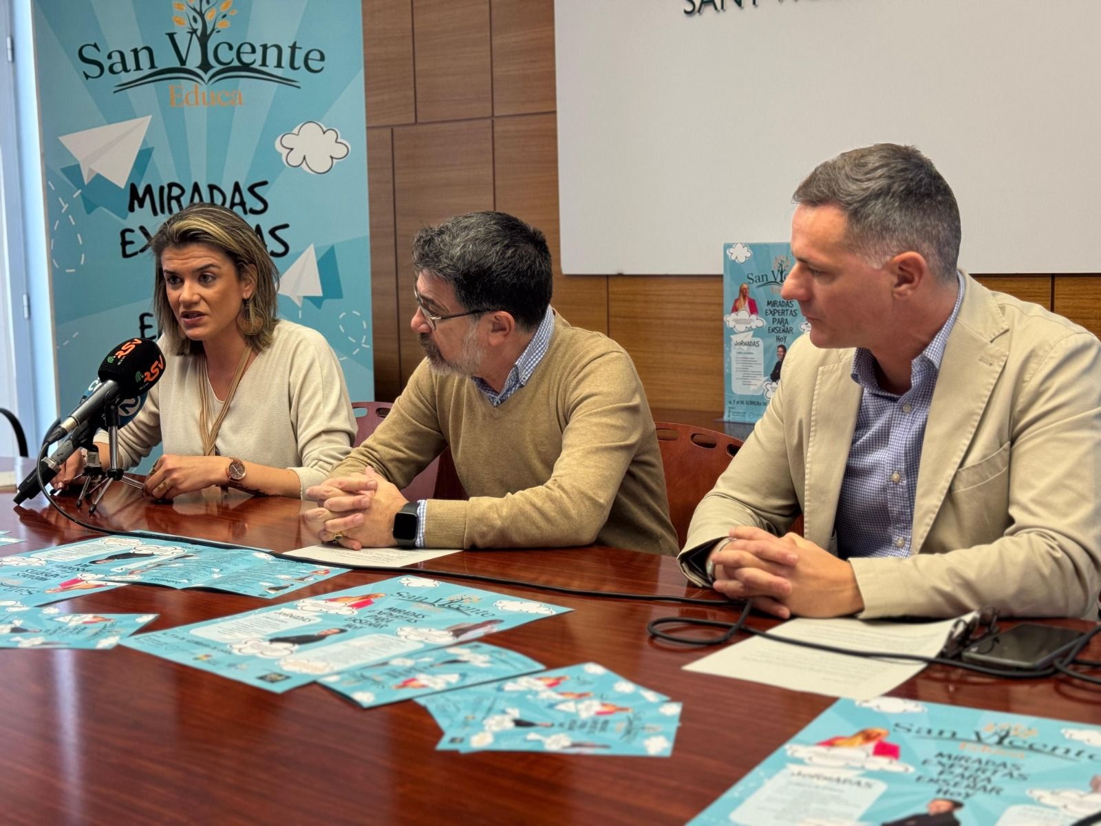 Presentació de les jornades de Sant Vicent Educa