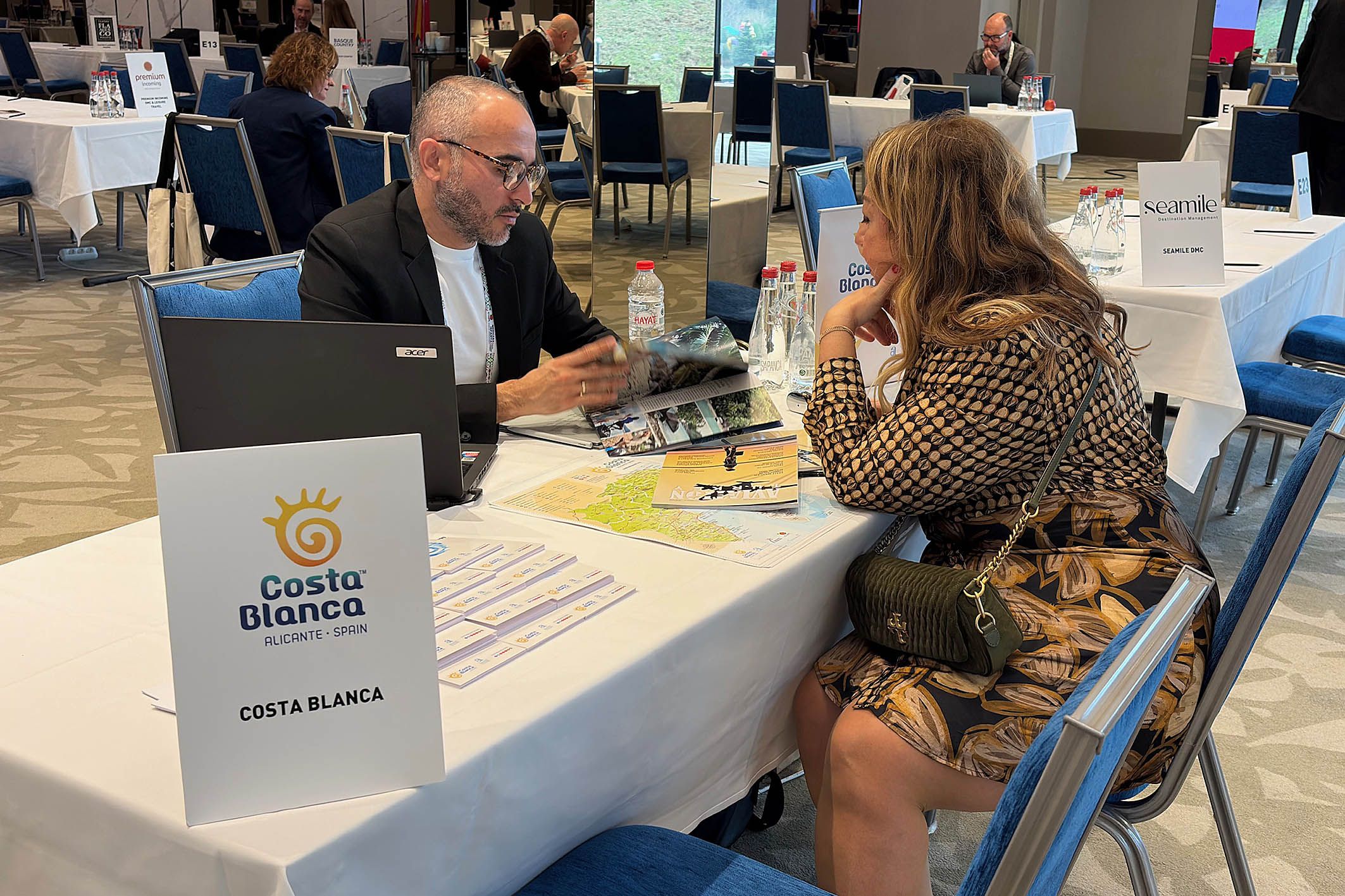 Estand del Patronat Costa Blanca en la fira de turisme de Turquia