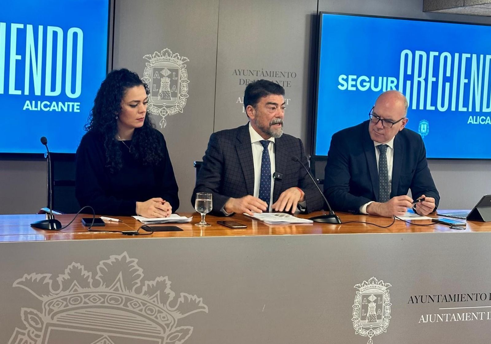 Luis Barcala compareix per a donar compte de les últimes novetats respecte al cas Les Naus a Alacant