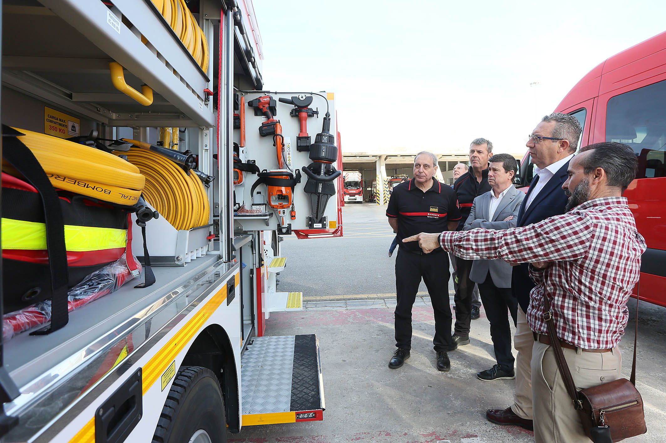 Nous camions autobombes del Consorci Provincial de Bombers Nous camions autobombes del Consorci Provincial de Bombers