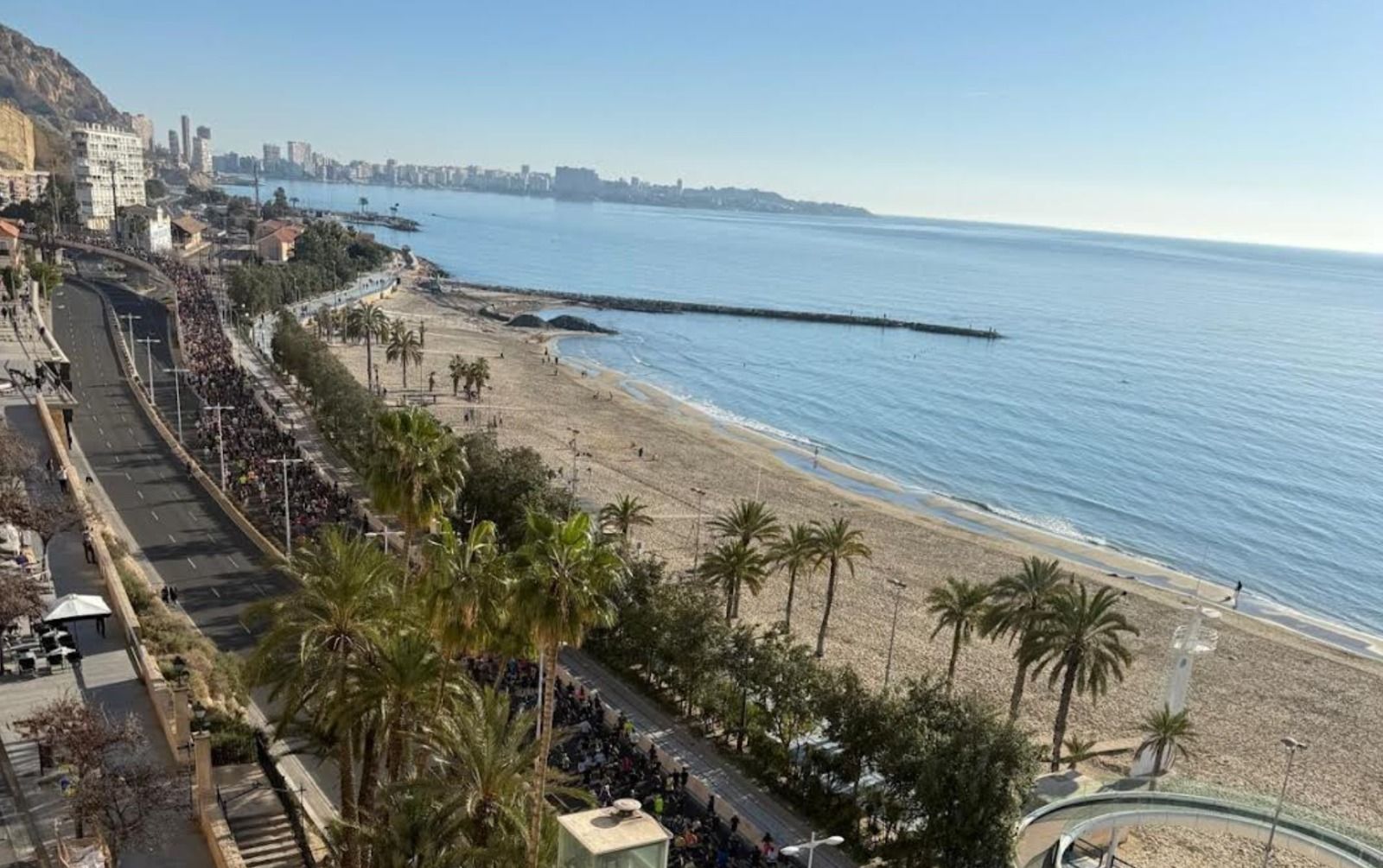 Corredors en la Mitja Marató d'Alacant Corredors en la Mitja Marató d'Alacant