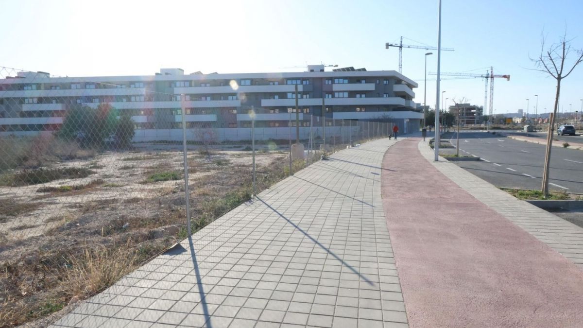 Parcela municipal de Nou Nazareth licitada para laconstrucción de viviendas protegidas en Sant Joan d'Alacant