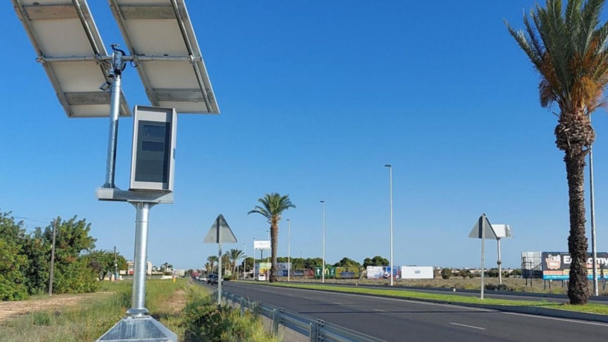 Nou radar de tram en les carreteres alacantines (Foto: DGT)
