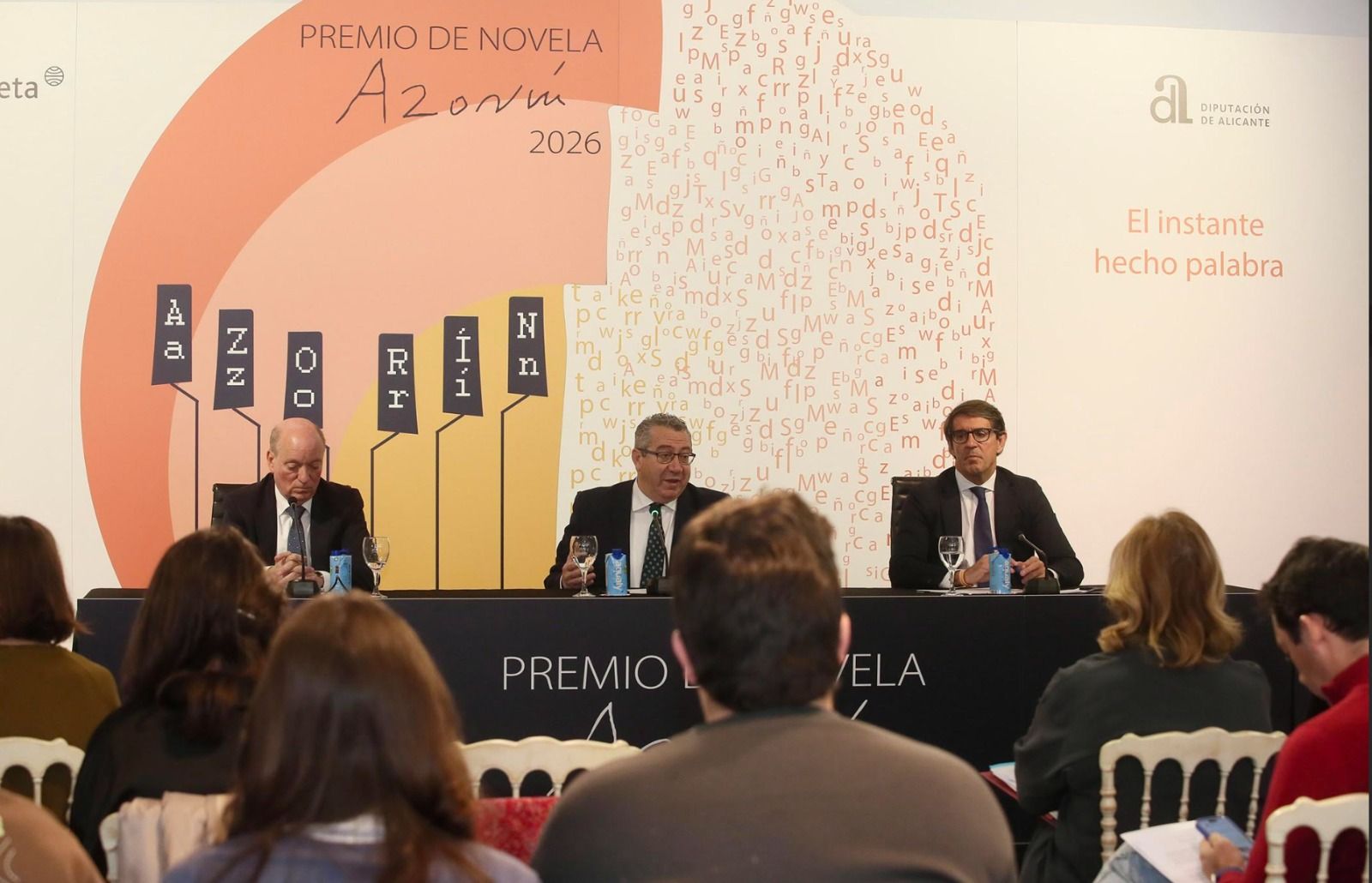 Presentació de les obres finalistes del premi Azorín 2026