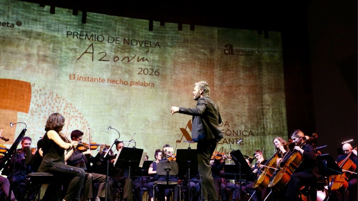 L'ADDA·Simfònica actua en el Premi Azorín de Novel·la 2026