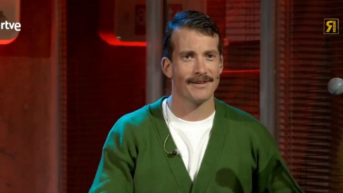 Grison després de menjar-se un dàtil d'Elx en ‘La Revuelta’