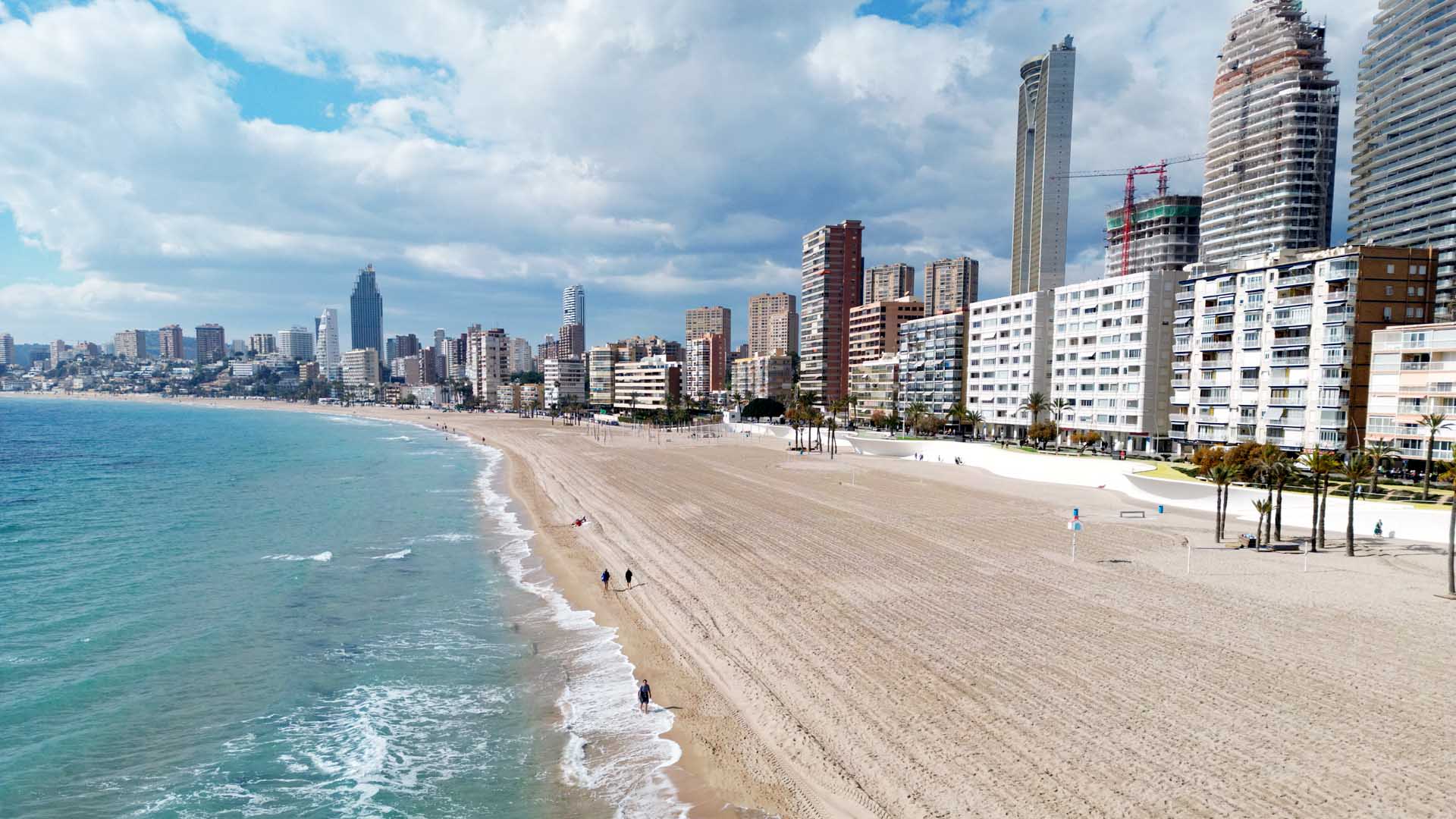 Platja de Ponent a Benidorm