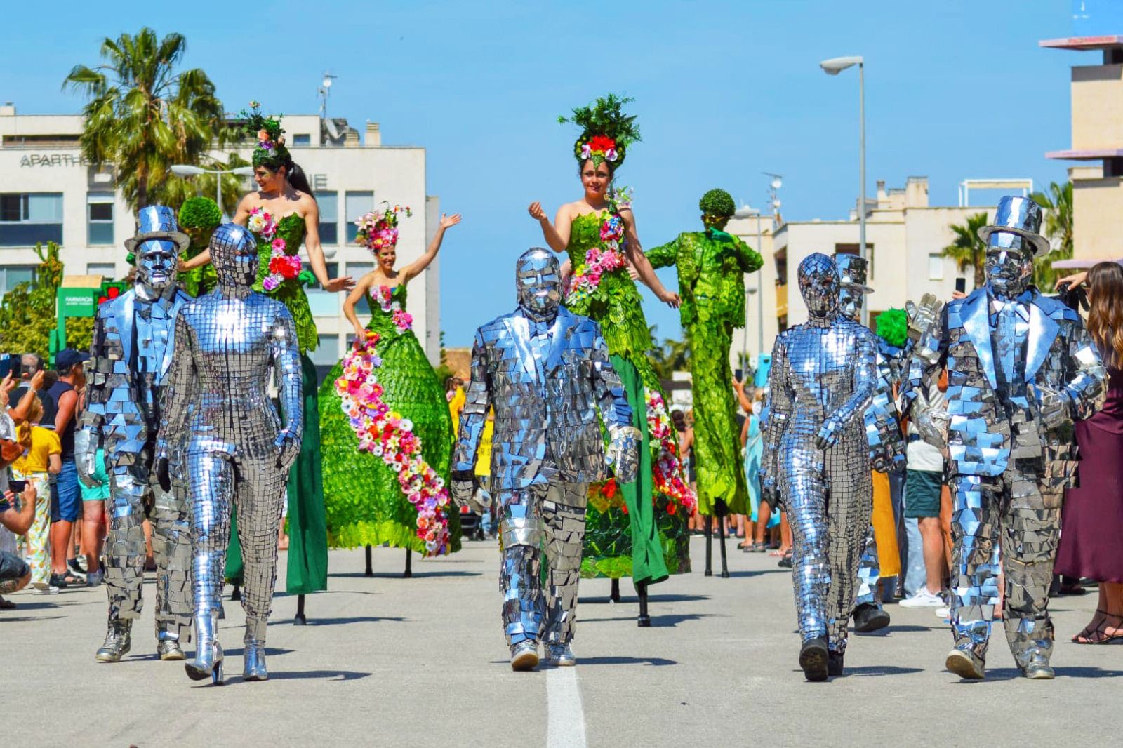 Desfilada de Saint Patrick en Orihuela Costa