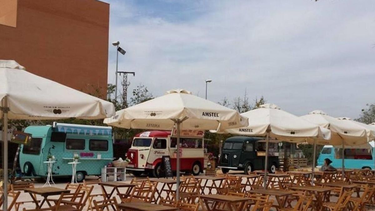 Una edició anterior del festival de 'food trucks' en Mutxamel