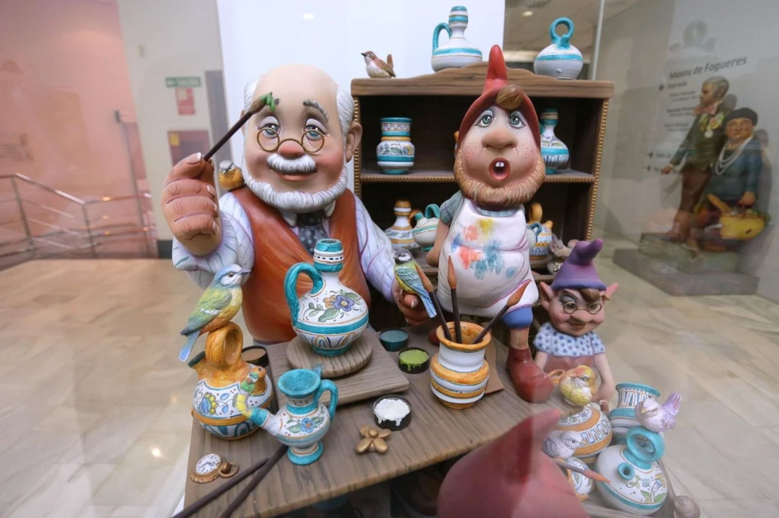 Ninot infantil indultat en el Museo de las Hogueras de Alicante