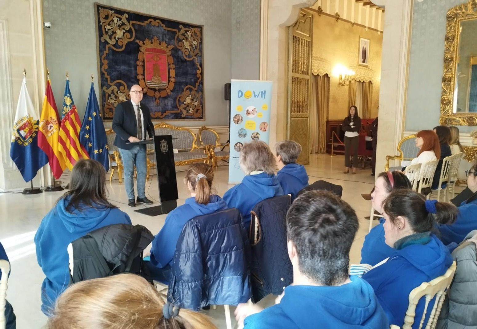 El vicealcalde d'Alacant, Manuel Villar, en l'acte del Dia Mundial del Síndrome de Down El vicealcalde d'Alacant, Manuel Villar, en l'acte del Dia Mundial del Síndrome de Down