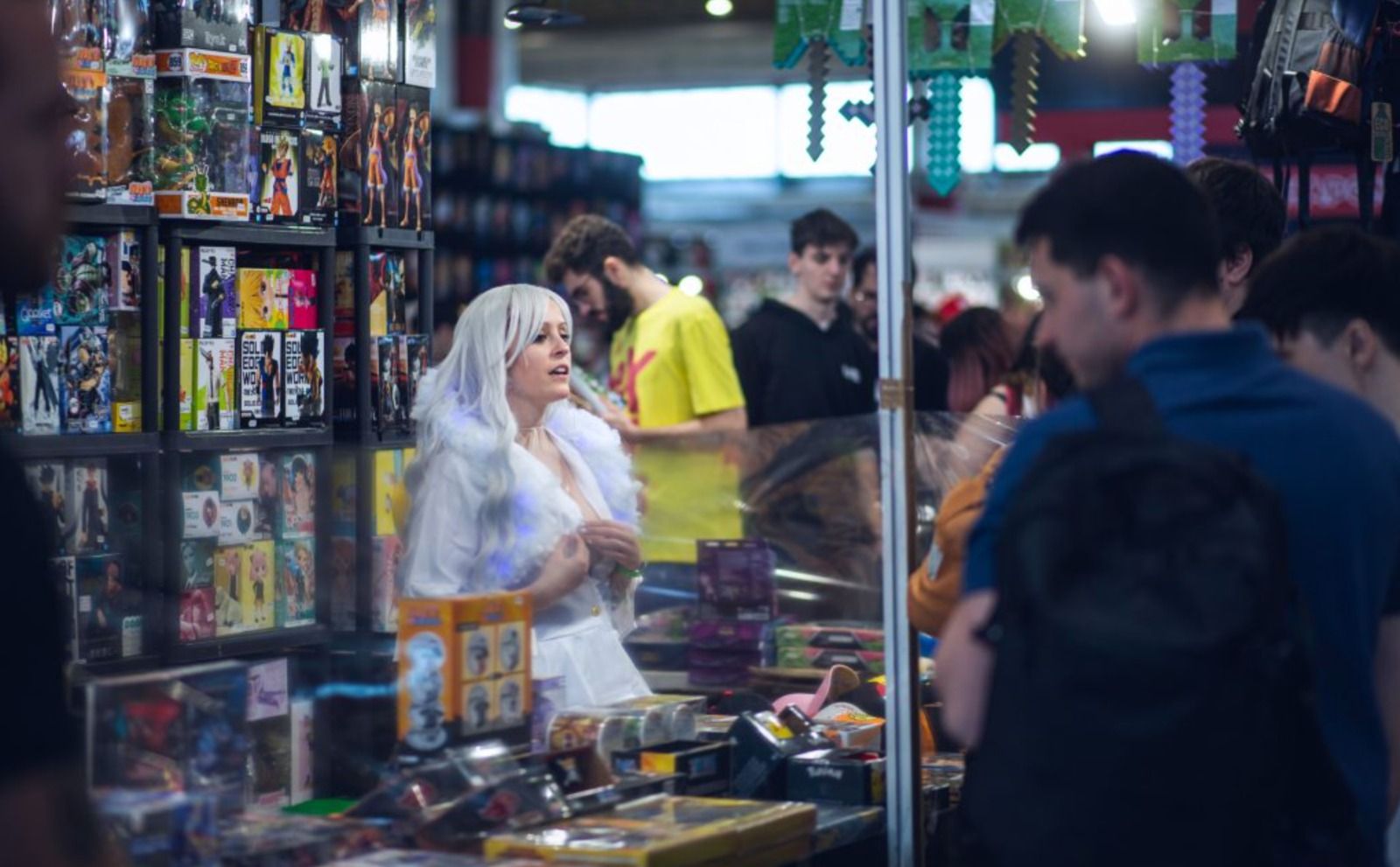 Un expositor del Saló del Manga a Alacant