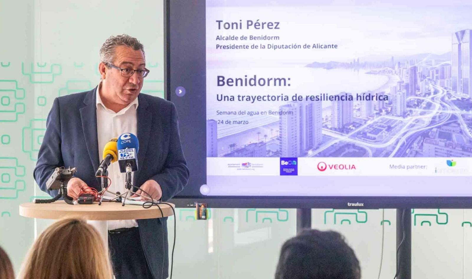 Presentación del proyecto del ciclo hídrico de Benidorm