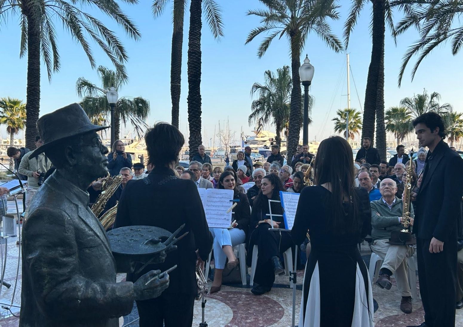 Acte homenatge d'Emilio Varela i Óscar Esplá a Alacant