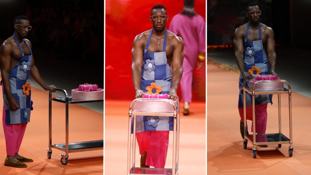 La tarta de formatge alacantina es passeja en la Fashion Week de Madrid