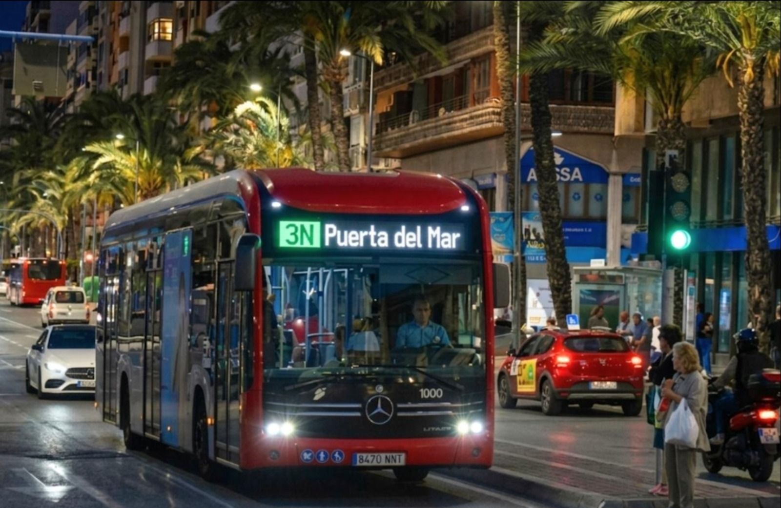 Línia 3N de l'autobús nocturn d'Alacant