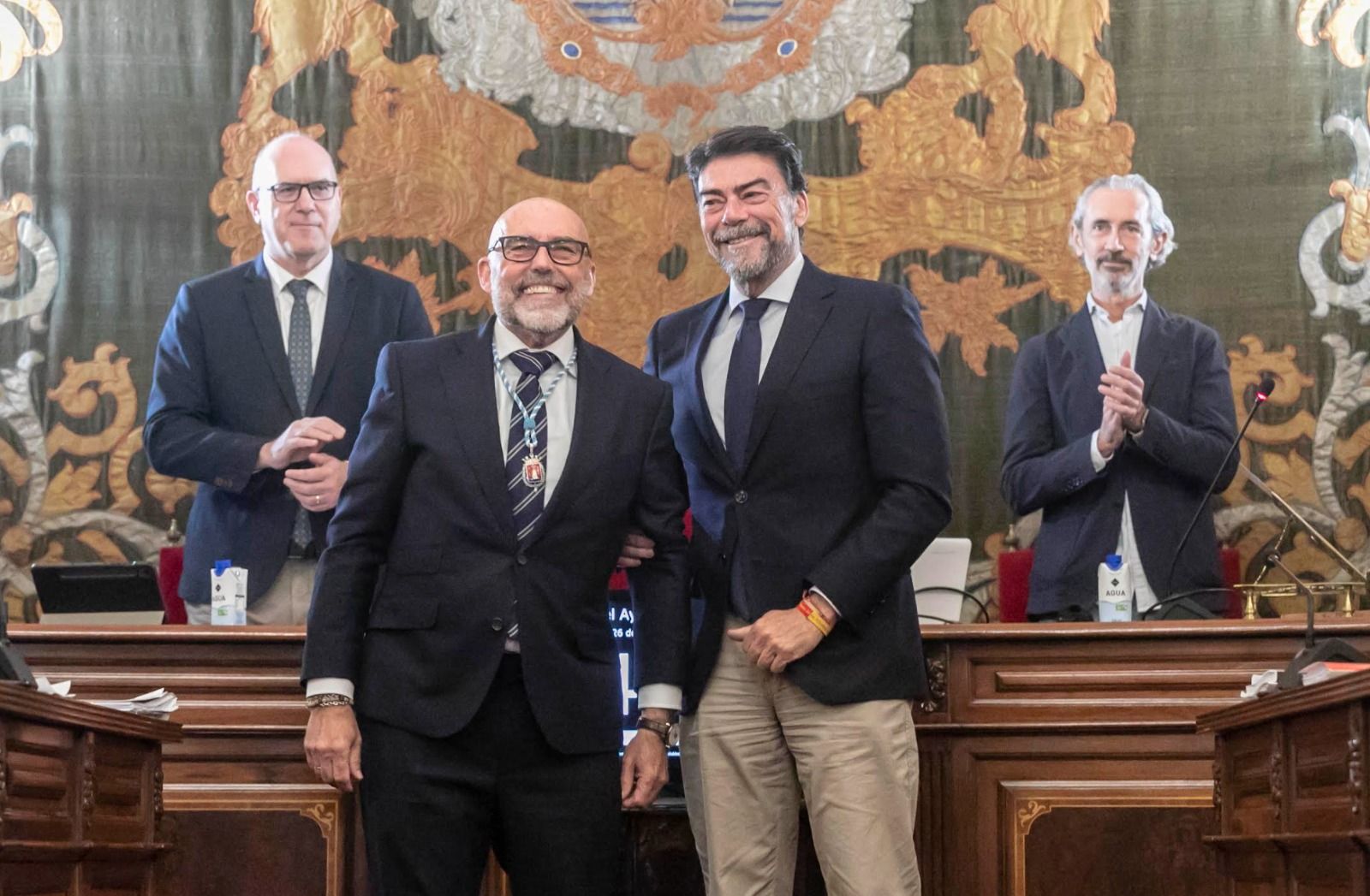 Presa de possessió del nou regidor de l'Ajuntament d'Alacant, Luis Morata Presa de possessió del nou regidor de l'Ajuntament d'Alacant, Luis Morata