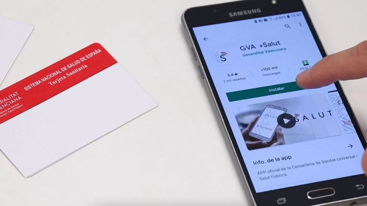 Aplicació mòbil GVA+Salut Aplicació mòbil GVA+Salut