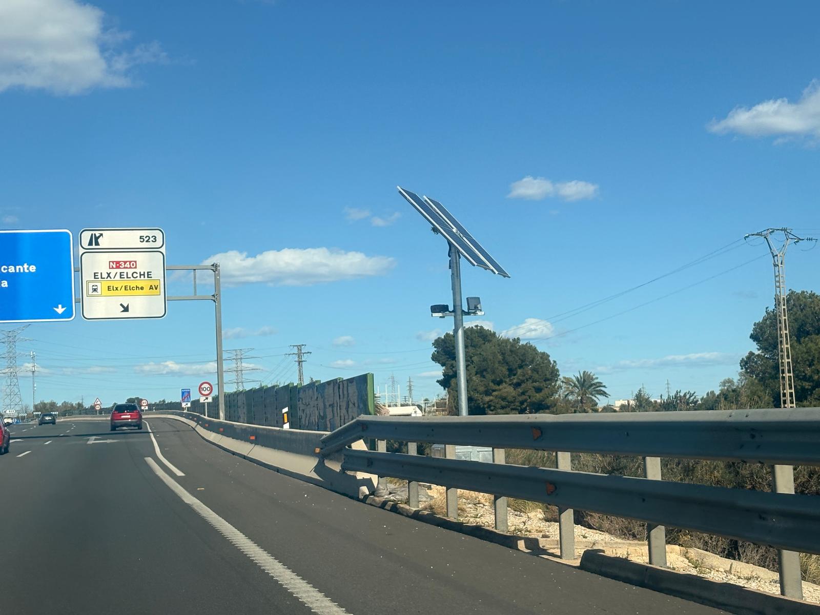 Nou radar de tram en les carreteres d'Alacant