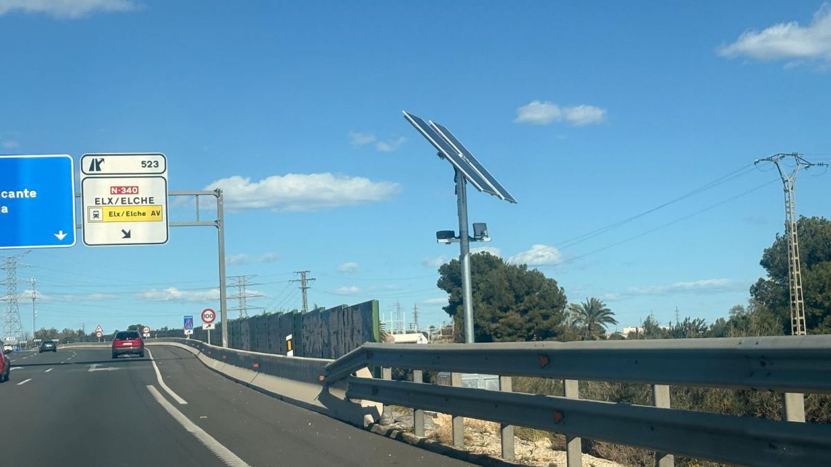 Nou radar de tram en les carreteres d'Alacant