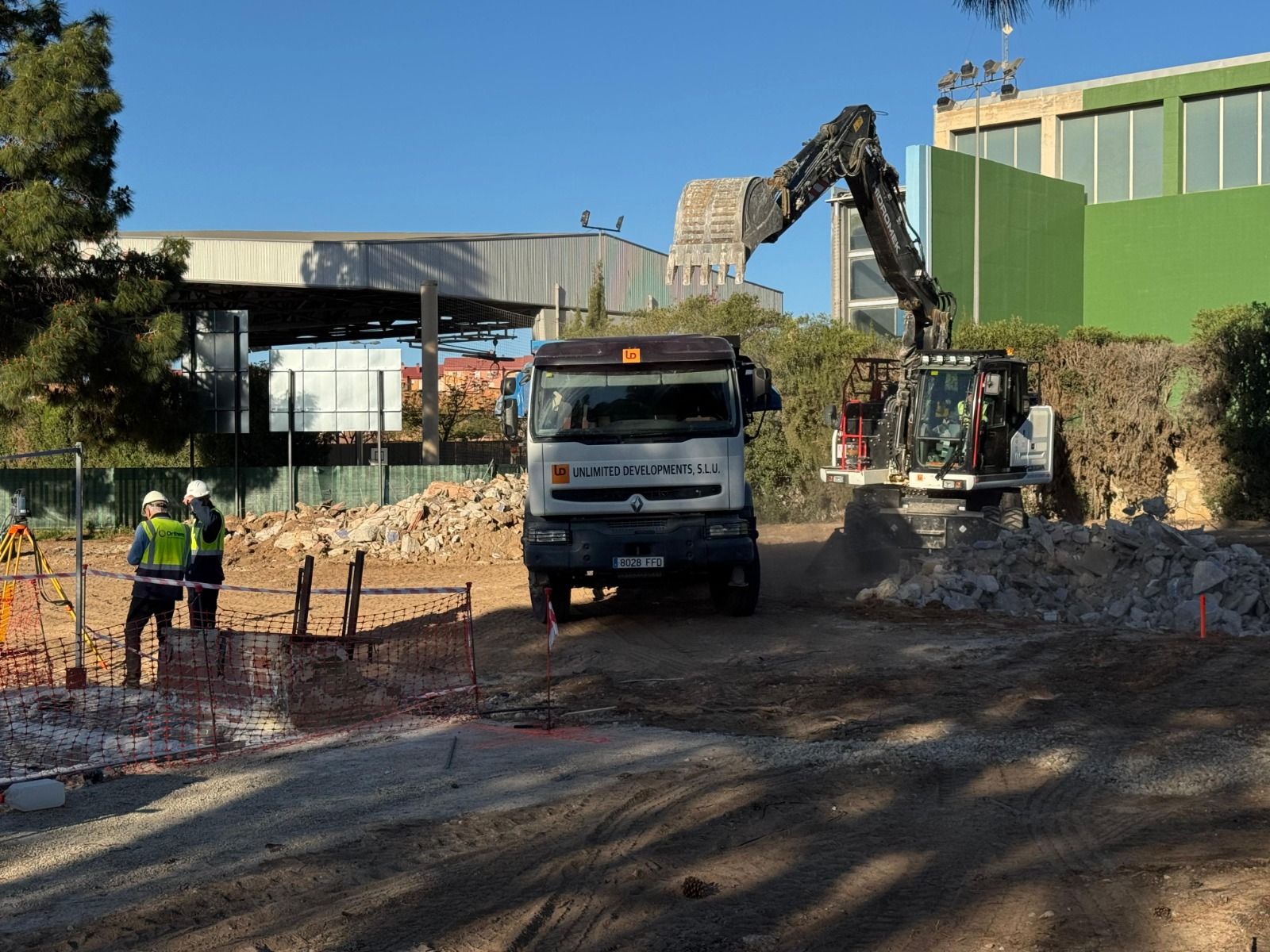Comencen les obres de les noves piscines municipals de Sant Vicent