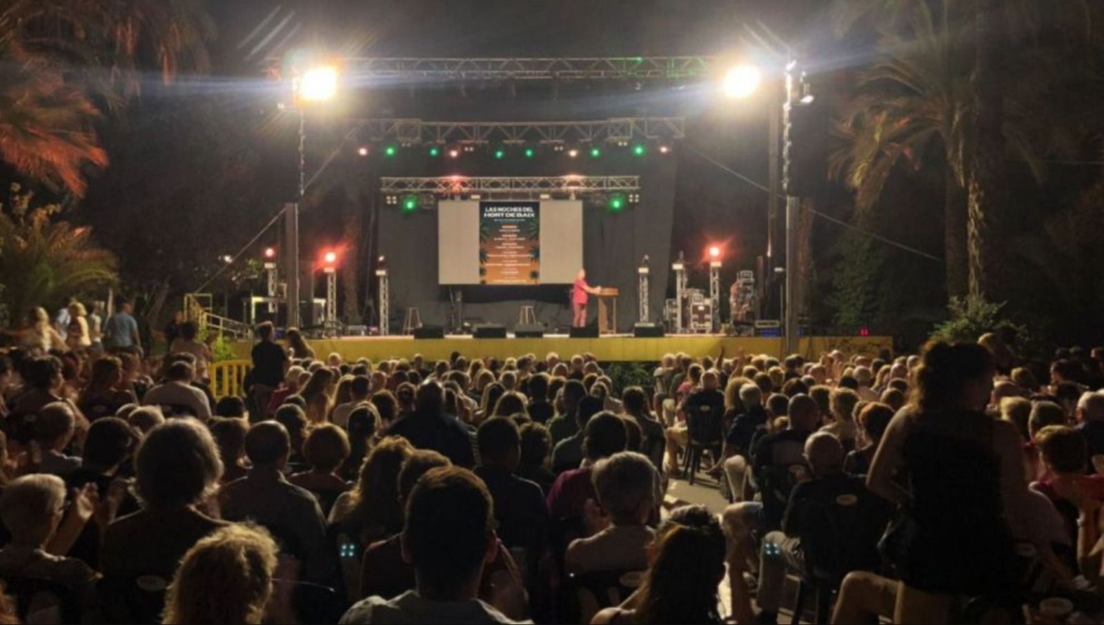 Concert a l'Hort de Baix en les festes d'Elx Concert a l'Hort de Baix en les festes d'Elx