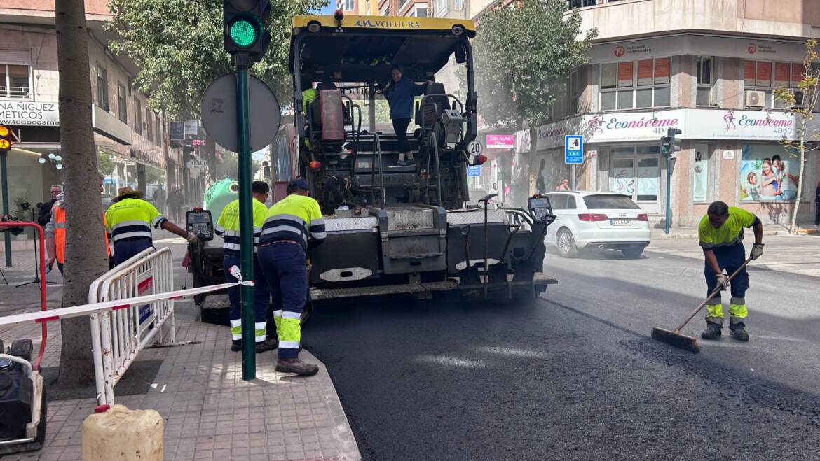 Avança el Pla d'Asfaltat en el nucli urbà i les pedanies d'Elx